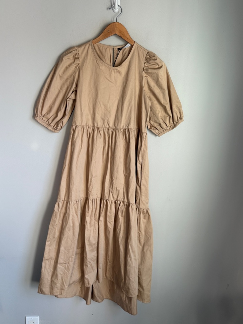 NEW Zara asymmetrical poplin dress Small - Picture 2 of 10